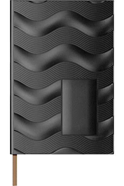 Princ Agenda din piele B5 - Model F - Negru