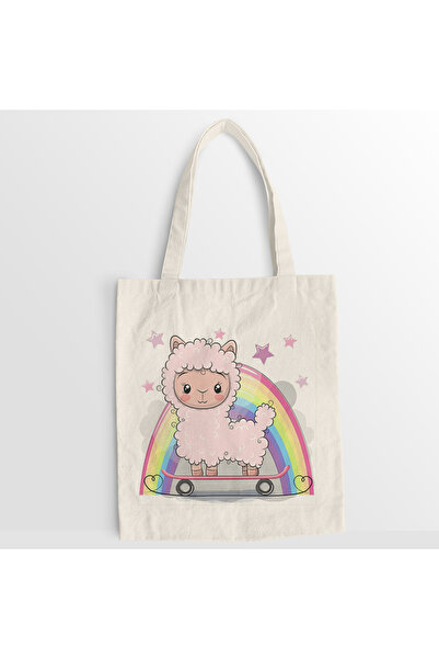 Kartier Rainbow Sheep canvas bag