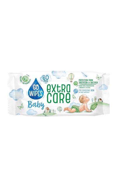 GoWipes Servetele umede bebelusi, GoWipes, 60 buc