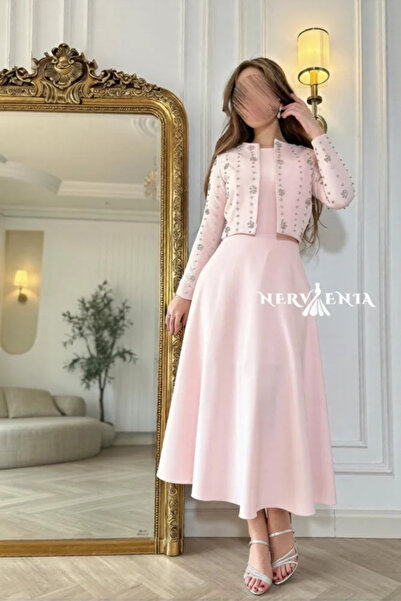 narvenia Rose Garden Dress with Jacket