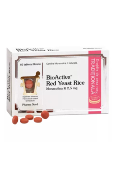 Pharma Nord BioActive Red Yeast Rice, 60 tablets,