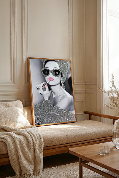 Dekorsiahome Επιτραπέζια ζωγραφιά με ξύλινο πλαίσιο ενός τεμαχίου TK3299