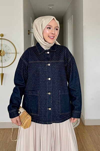 Helen Goods Women's Stoned Denim Jacket