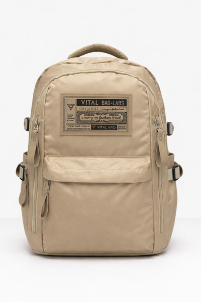 Çantaland Satin Fabric School Bag – Backpack for High School and Middle School