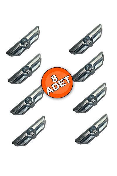 U-K 8 Adet Tek Delik Zamak ispanyolet karşılık - 8 PCs egepen-pimapen V.S. PV...