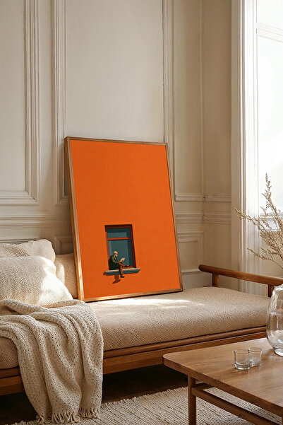 Dekorsiahome Επιτραπέζια ζωγραφιά με ξύλινο πλαίσιο ενός τεμαχίου TK3287