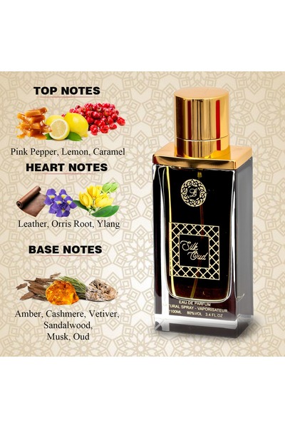 Louis Cardin Silk Oud For Unisex Edp 100 Ml