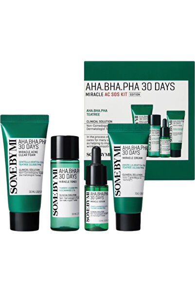 Some By Mi Aha-Bha-Pha 30 Days Miracle Ac S.O.S Kit Set pentru ten acneic