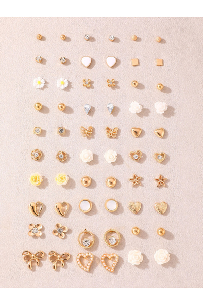 Take Two By Styli Set of 30 - Assorted Stud Earrings