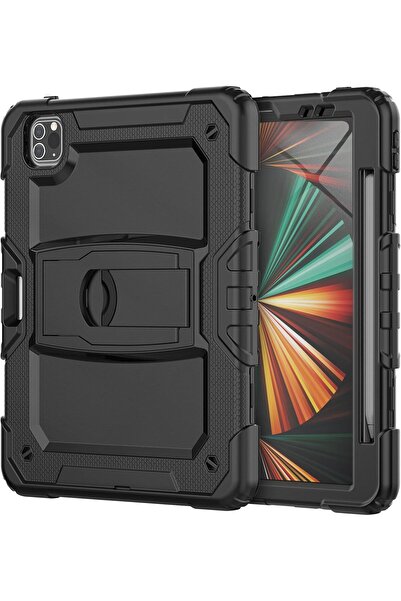 Other Husă iPad Pro 11 3/2/1 - Blindată, Suport, Loc Stylus, Silicon/Plastic,...