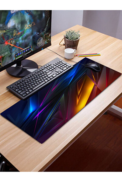 PATRON Halı MU_238 Bilgisayar Mause Pad Kaymaz Pvc Deri Taban , A Kalite Ürün