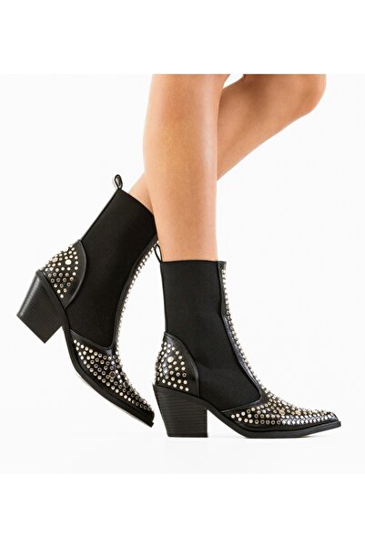 BENOTTİ Roth Black Women's Ankle Boots