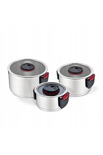 Maestro MR-3530-6 Set de oale cu mâner pliabil, 6 buc.