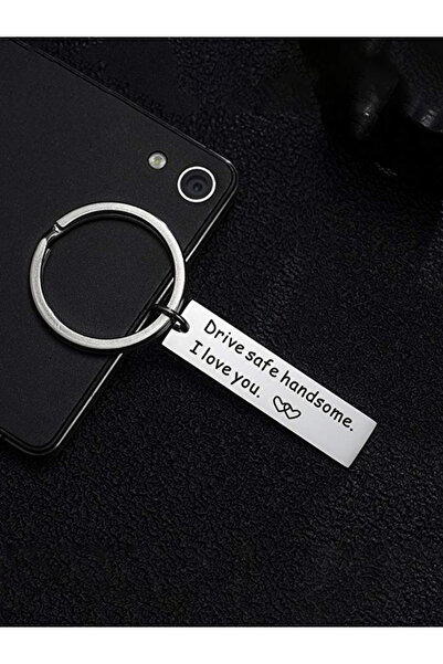 Take Two By Styli Slogan Print Keychain