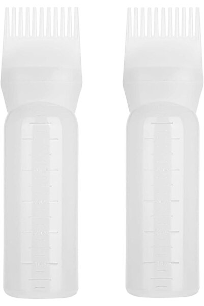 Other Flacon cu Aplicator Ulei de Par Serum, Pieptene si Gradatie, Plastic, A...