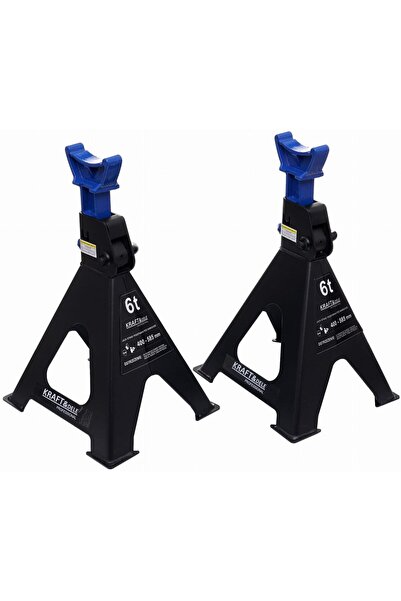 Kraft Set of 2 car jacks, capacity 6 tons, 400-585 mm,