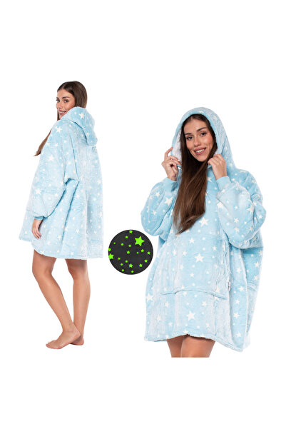 Other Pătură hanorac supradimensionată — hanorac gros cu glugă, buzunar și in...