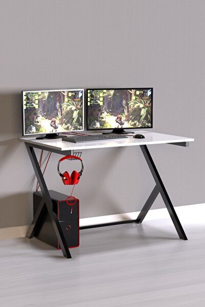 Evdemo Milenyum Profesyonel Oyuncu Masası Beyaz