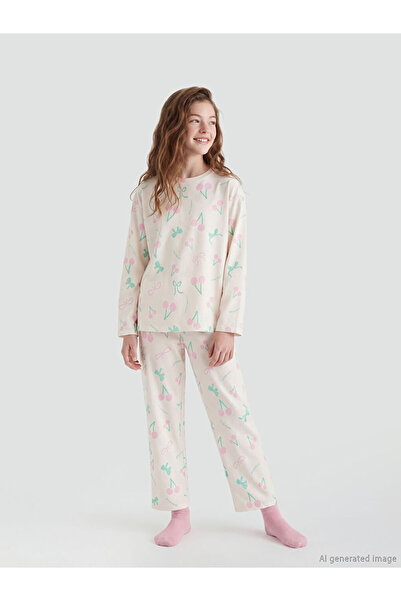 LC Waikiki Блестящи избори от Shining Store: Детски пижамен комплект с бродир...