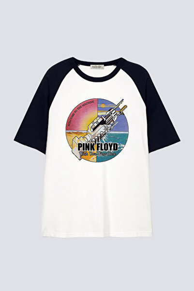 Tişört Mania Unisex Oversize Reglan Printed T-Shirt 100% Cotton - Pink Floyd ...
