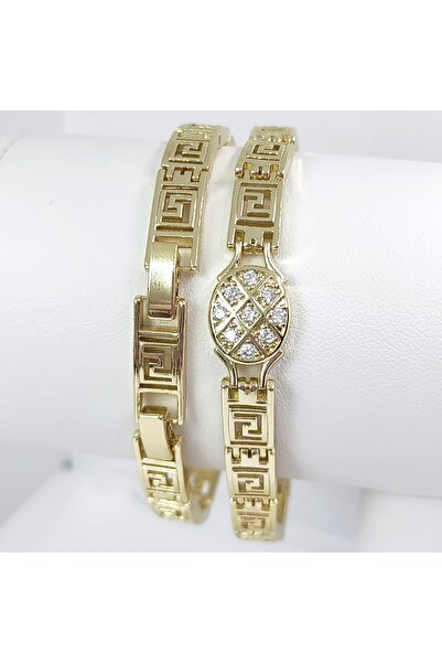 Milena BRATARA DAMA PLACATA CU AUR 14K -LUNGIME 19CM