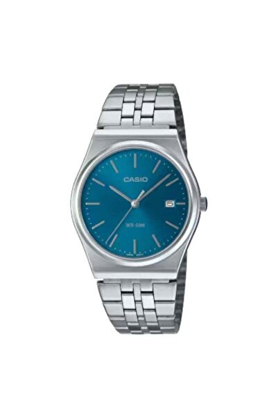 Casio MTP-B145D-2A2VDF Unisex Stainless-Steel Bracelet Watch – Blue Dial