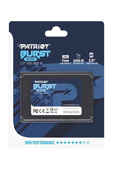 Patriot BURST ELITE 240GB SATA 3 2.5INCH SSD