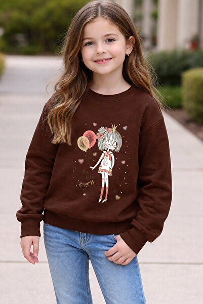 ADABEBEK Παιδικό φούτερ με στάμπα Premium Style 26021