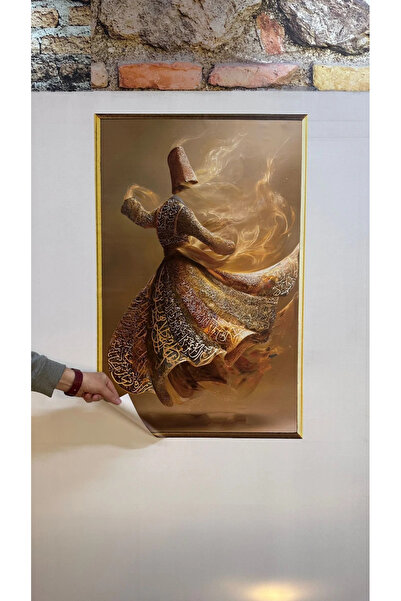 Akıllı Kağıt Semazen Tablo - Poster Dini (Model- 71)