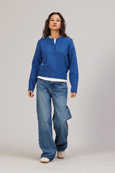 Nisan KNOB DETAILED KNITWEAR SWEATER