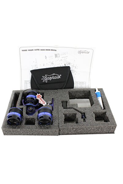 CAPTAIN آلة الغزل Azure PRO 2500-2508-3000 9+1 BB