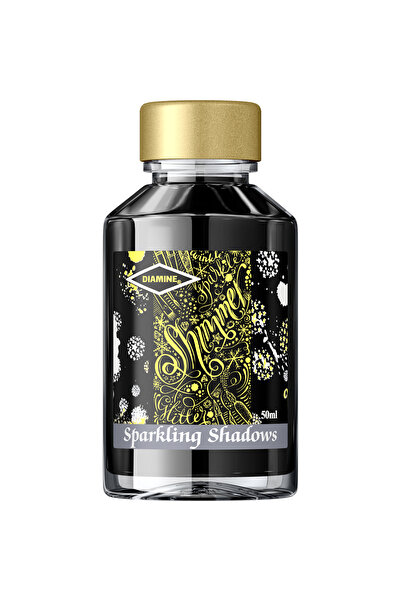 Diamine Shimmering Ink Bottle 50 ml - Sparkling Shadows