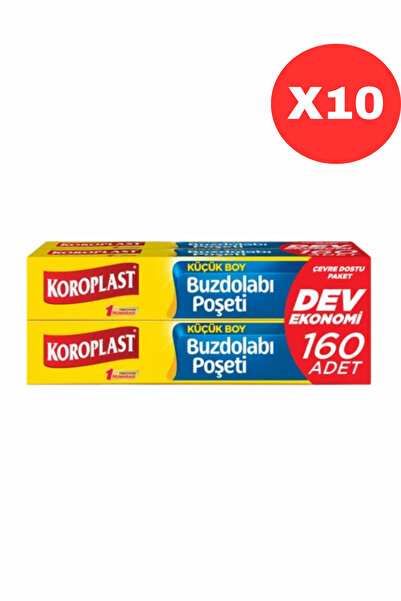 Koroplast Buzdolabı Poşeti Küçük Boy Dev Ekonomi X10