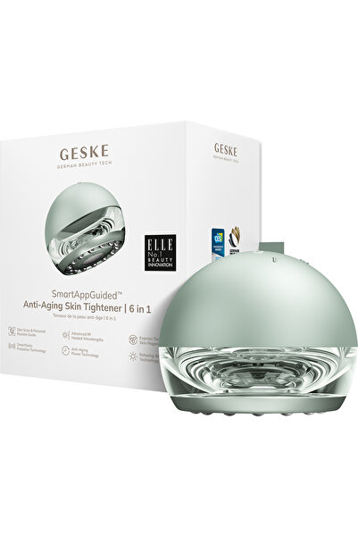 Geske Anti-Aging Skin Tightener 6 in 1 Aparat Pentru Masaj Facial Green