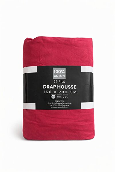 BED Stretchy Sheet 100% Cotton, 160x200 cm