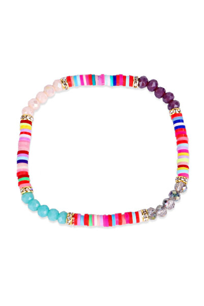 EFAYN.RO Bratara dama, model vara, mana sau glezna, din margele, multicolore,...