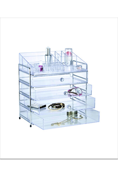 SAFA Taiwanese high-quality makeup organizer with a distinctive design, four ...