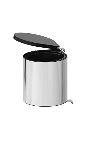 Ada Ahşap Ada Çöp Kovası Otomatik Kapak 10 Lt.