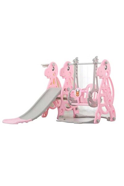 Generic XiuWoo 4 in 1 Toddler Slide Swing Set Indoor Baby Slide