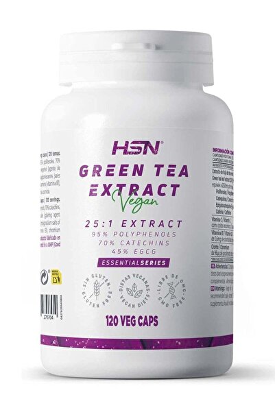 Hsn Green Tea (25:1) Extract 500mg - 120 veg caps