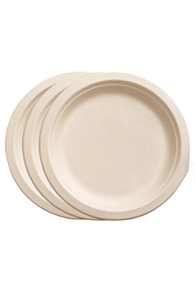 OEM Disposable Paper Plates - EKO, Biodegradable, Barbecue, Cakes - 25 cm, 10...