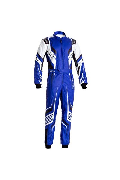 Sparco Prime K Fia Onaylı Karting Çocuk Tulumu 140 Beden Mavi