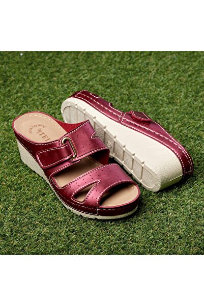 Tellus Women's Everyday Open Toe Platform Sandals with Anatomic Insole, 27-21