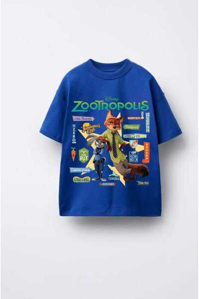 ALYAKİDS Boy's Character T-Shirt Oversize 100% Cotton