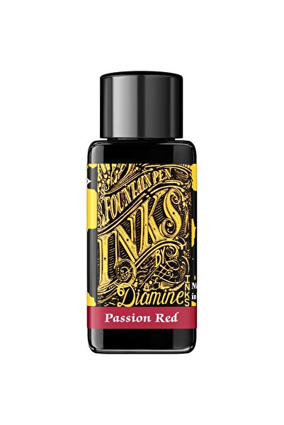 Diamine Sticlă de cerneală 30 ml - Roșu pasiune