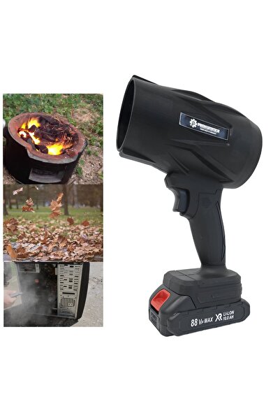 prohummer PH317 Kömürsüz Çift Akülü Hava Üfleme Makinesi 36v 5ah (Siyah)