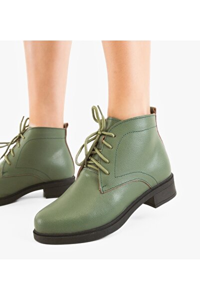 BENOTTİ Women's Tenzin Green Boots 2