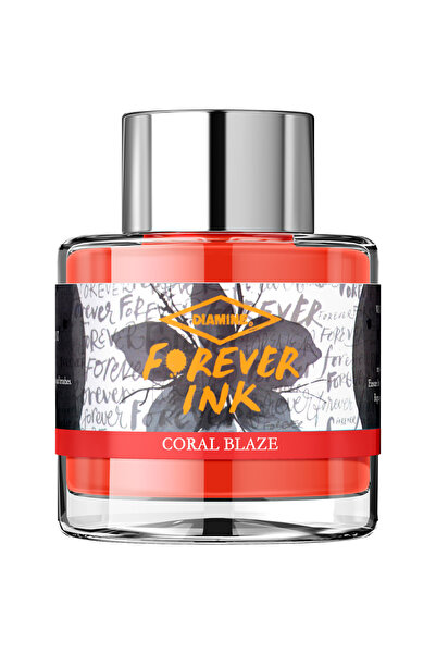 Diamine Бутилка с мастило Forever Ink 50 мл - Коралов блясък