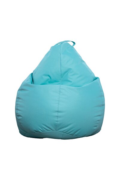Decoriciu TURQUOISE XL pouf armchair with removable cover