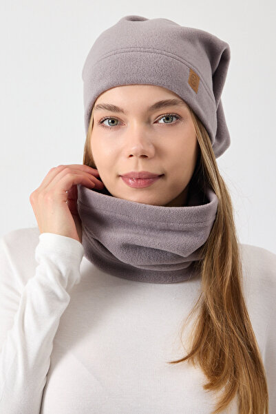 Butikgiz 100% Micro Polar Fleece Extra Flexible and Soft Women's Beanie Neck ...